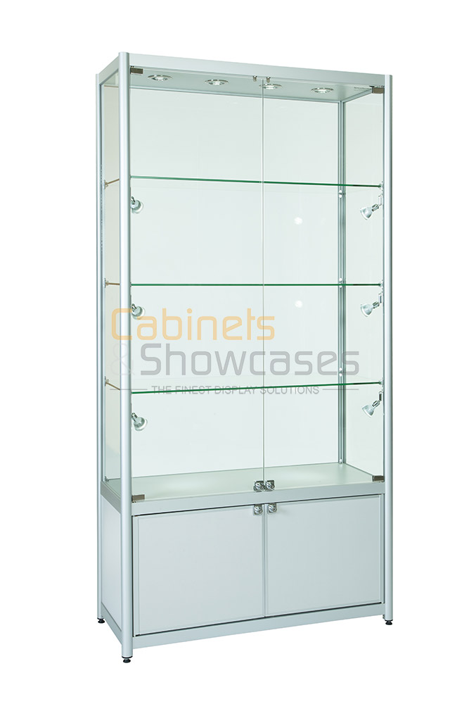 Display Cabinets With Storage