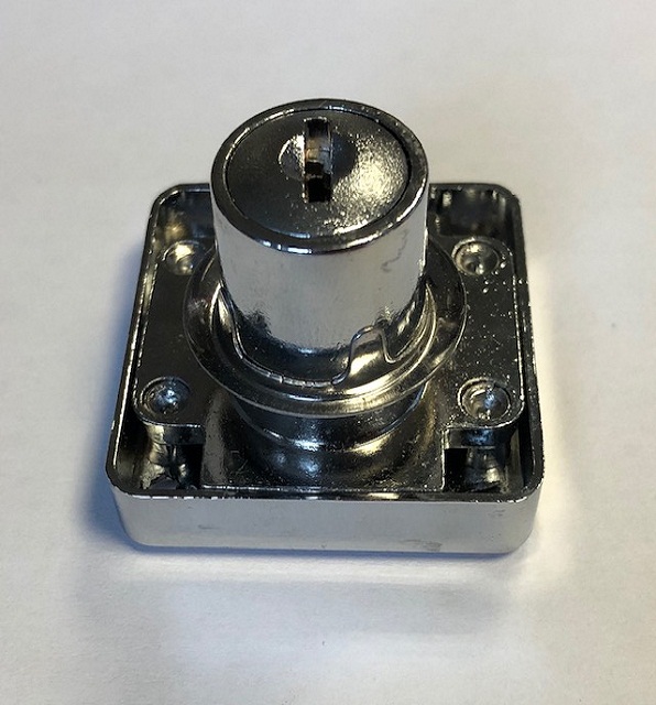 Chrome Plated Cupboard Door Lock with 2 Keys