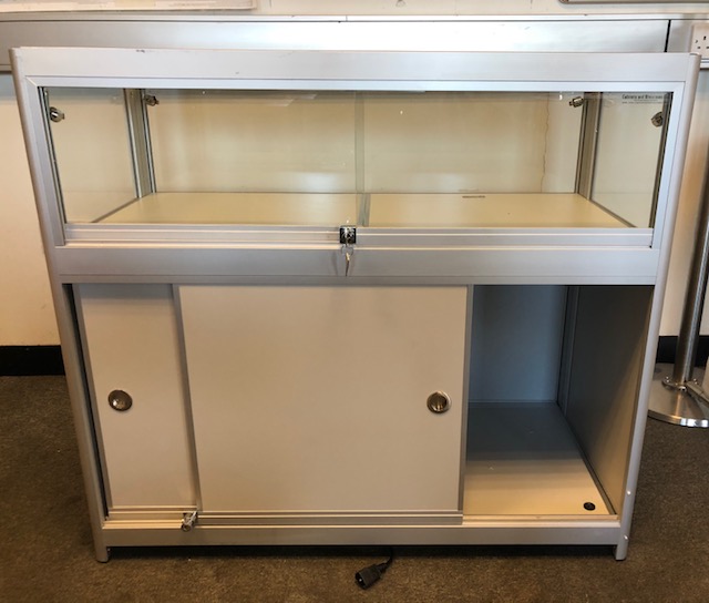 Portable Folding Exhibition Display Cabinet