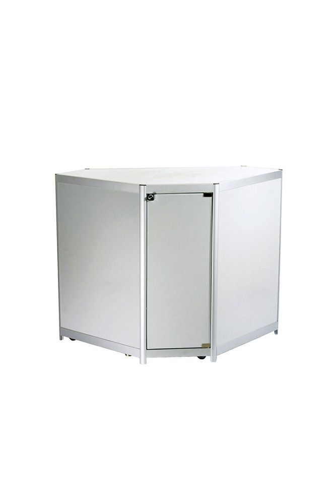 Aluminium Solid Corner Counter Cabinet