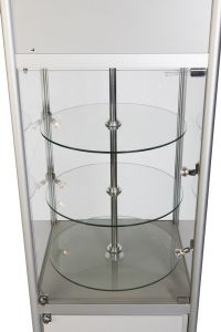 Revolving Counter High Display Cabinet
