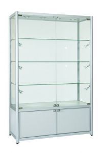 Retail Display Cabinet With Storage