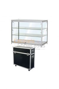 Portable Folding Exhibition Display Cabinet