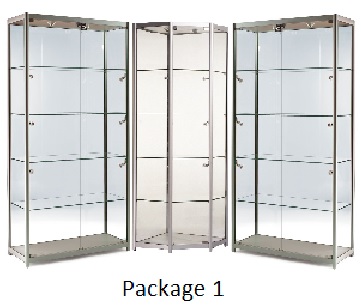 Display Cabinet and Counter Package Deal 1